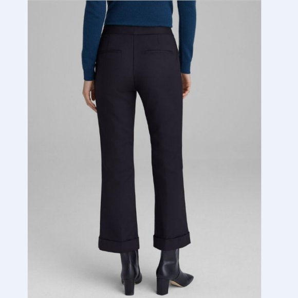 Club Monaco - Cuffed Crop Kick Flare Pants - Picture 2 of 5